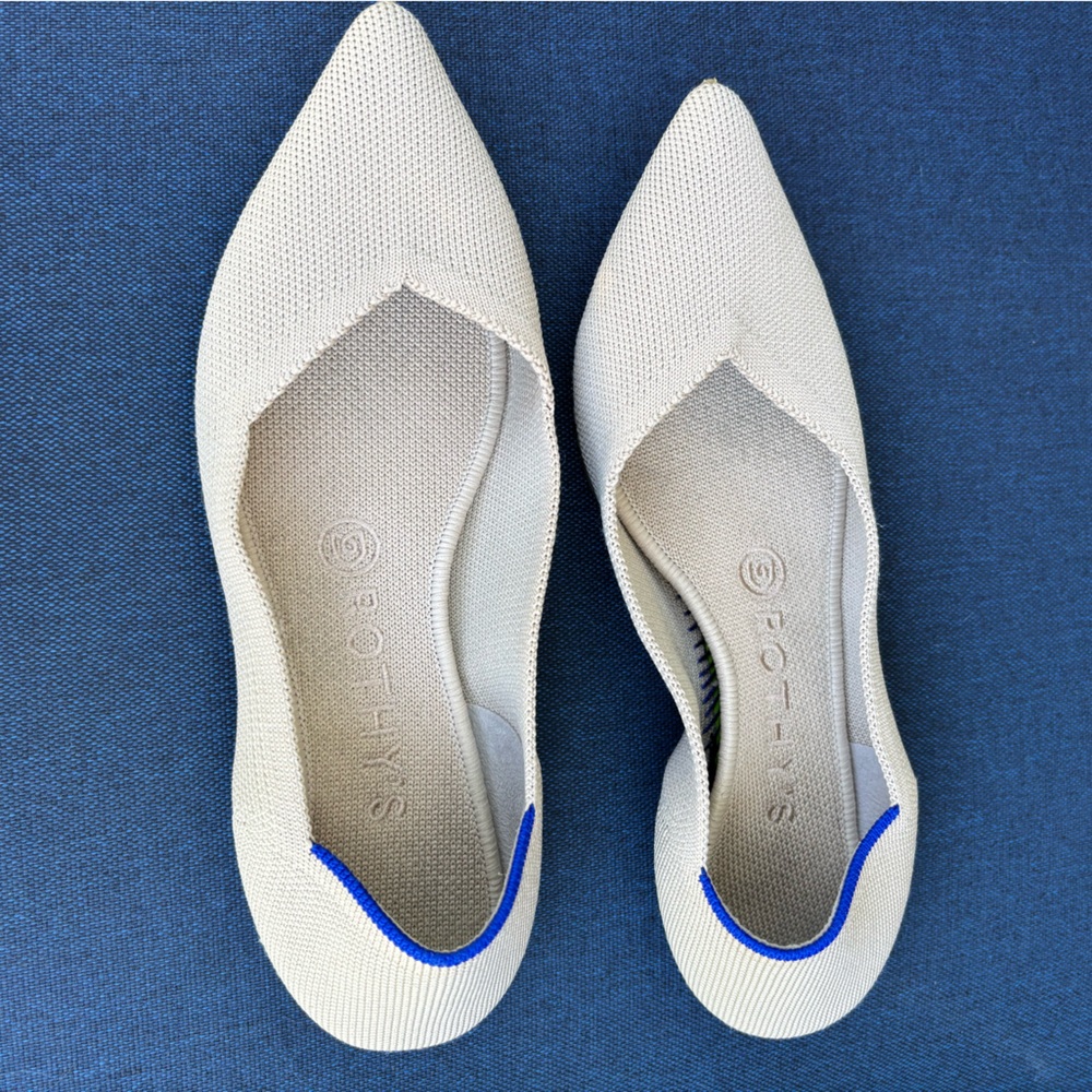 Rothy's Cream Flats